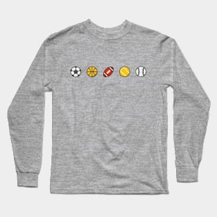 Sport Balls Long Sleeve T-Shirt